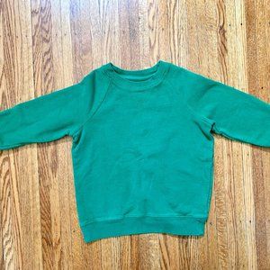 Boys Primary Sweatshirt, Green Sz. 6-7